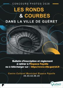 EXPOSITION CONCOURS PHOTO 2026 : LES RONDS & LES COURBES DANS LA VILLE DE GUÉRET